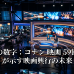 驚異の数字：コナン 映画 59回上映が示す映画興行の未来