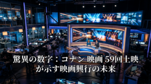 驚異の数字：コナン 映画 59回上映が示す映画興行の未来