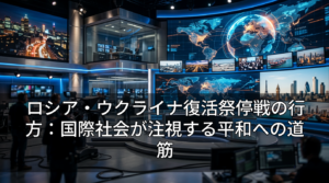 ロシア・ウクライナ復活祭停戦の行方：国際社会が注視する平和への道筋