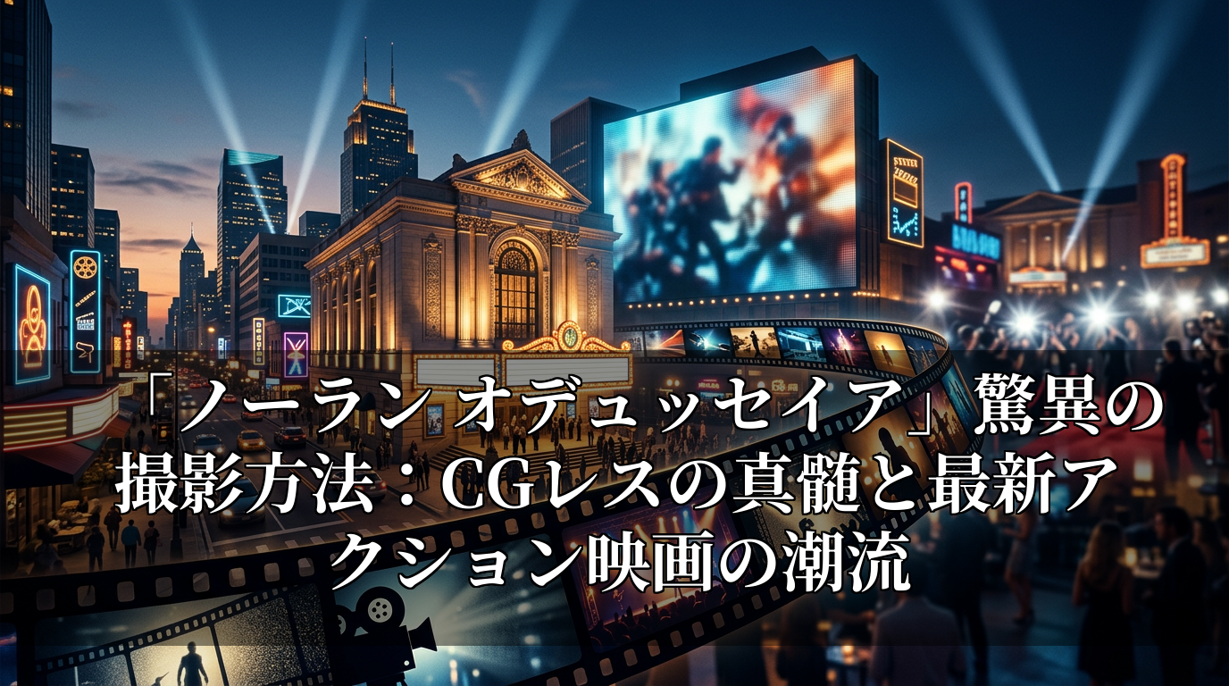 「ノーラン オデュッセイア」驚異の撮影方法：CGレスの真髄と最新アクション映画の潮流