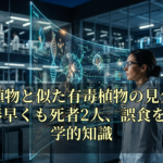 食用植物と似た有毒植物の見分け方：今春早くも死者2人、誤食を防ぐ科学的知識