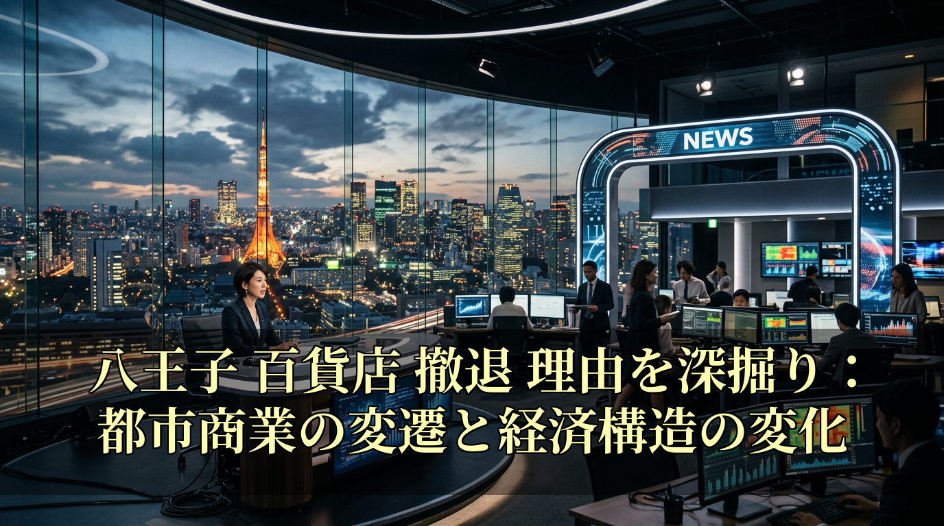 八王子 百貨店 撤退 理由を深掘り：都市商業の変遷と経済構造の変化