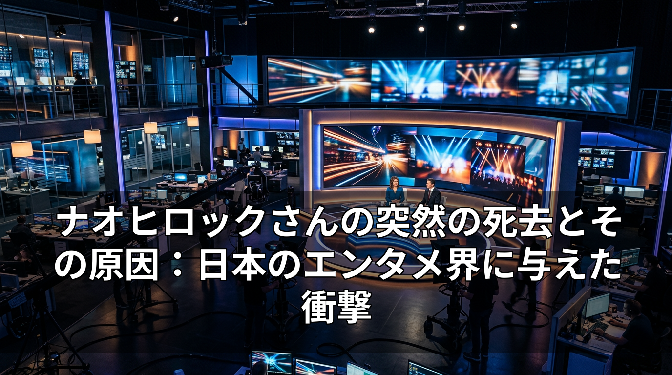 ナオヒロックさんの突然の死去とその原因：日本のエンタメ界に与えた衝撃