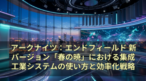 アークナイツ：エンドフィールド 新バージョン「春の暁」における集成工業システムの使い方と効率化戦略