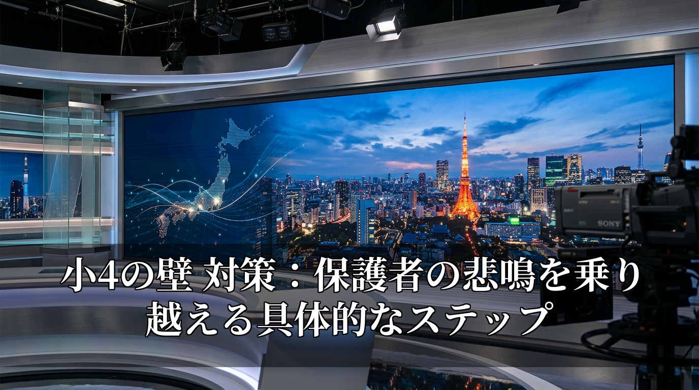 小4の壁 対策：保護者の悲鳴を乗り越える具体的なステップ
