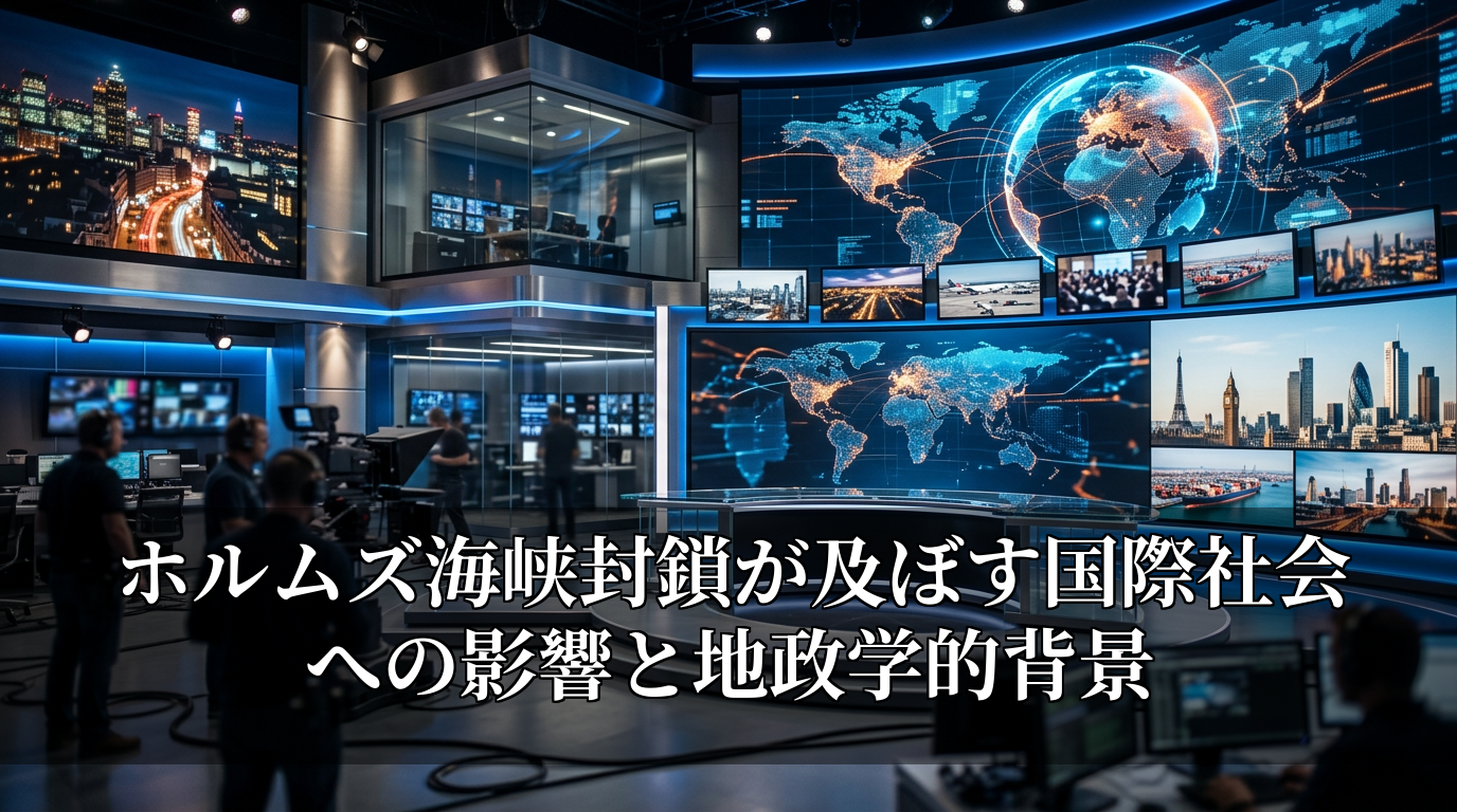 ホルムズ海峡封鎖が及ぼす国際社会への影響と地政学的背景