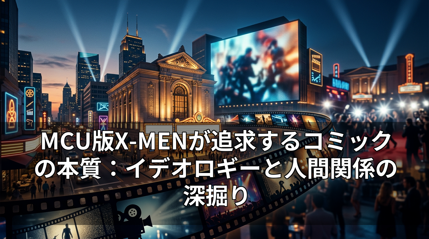 MCU版X-MENが追求するコミックの本質：イデオロギーと人間関係の深掘り