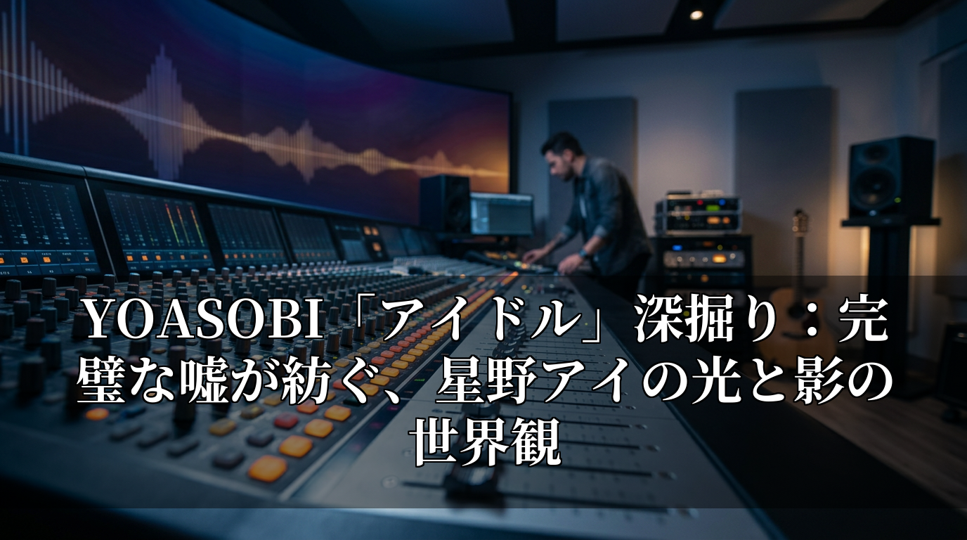 YOASOBI「アイドル」深掘り：完璧な嘘が紡ぐ、星野アイの光と影の世界観