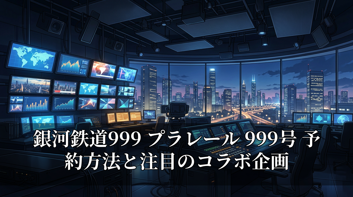 銀河鉄道999 プラレール 999号 予約方法と注目のコラボ企画