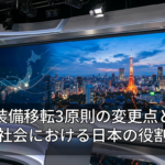 防衛装備移転3原則の変更点と国際社会における日本の役割
