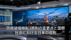 防衛装備移転3原則の変更点と国際社会における日本の役割