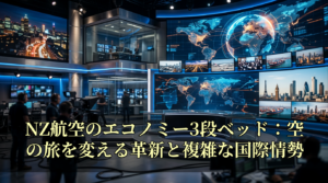 NZ航空のエコノミー3段ベッド：空の旅を変える革新と複雑な国際情勢