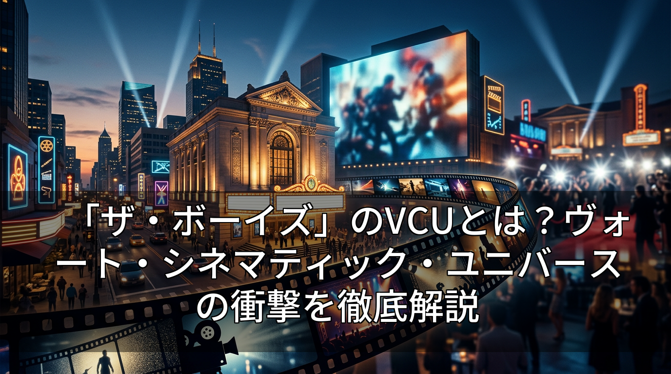 「ザ・ボーイズ」のVCUとは?ヴォート・シネマティック・ユニバースの衝撃を徹底解説