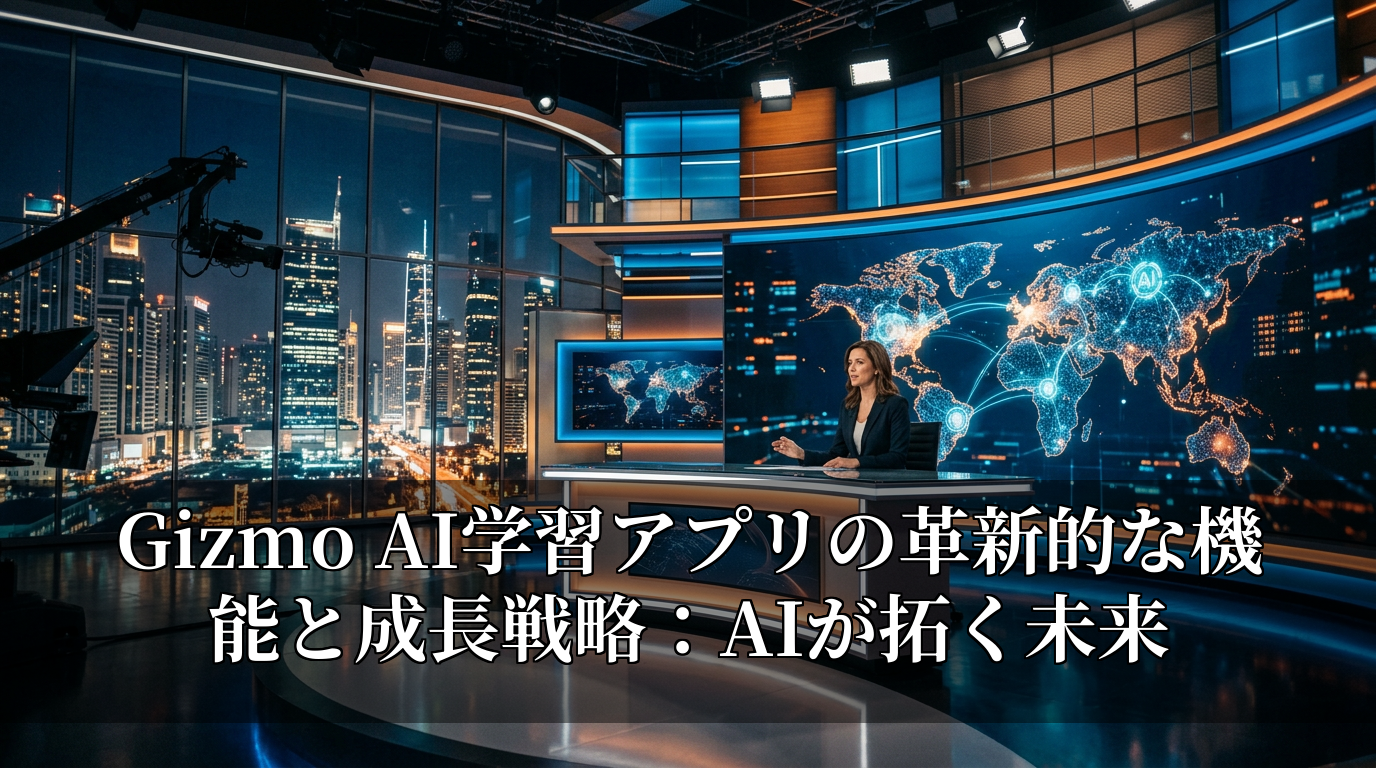 Gizmo AI学習アプリの革新的な機能と成長戦略：AIが拓く未来