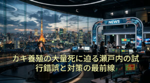カキ養殖の大量死に迫る瀬戸内の試行錯誤と対策の最前線