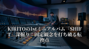 KIRITOの1stミニアルバム『SHIFT』深掘り：固定観念を打ち破る転換点