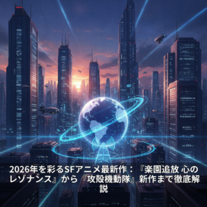 2026年を彩るSFアニメ最新作：『楽園追放 心のレゾナンス』から『攻殻機動隊』新作まで徹底解説