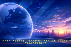 2026年アニメ覇権の行方：『転スラ第4期』『黄泉のツガイ』など今期注目作と成功の鍵を徹底分析