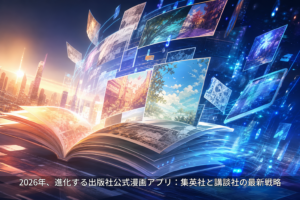 2026年、進化する出版社公式漫画アプリ：集英社と講談社の最新戦略