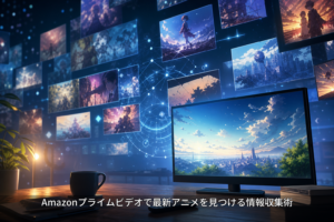 Amazonプライムビデオで最新アニメを見つける情報収集術