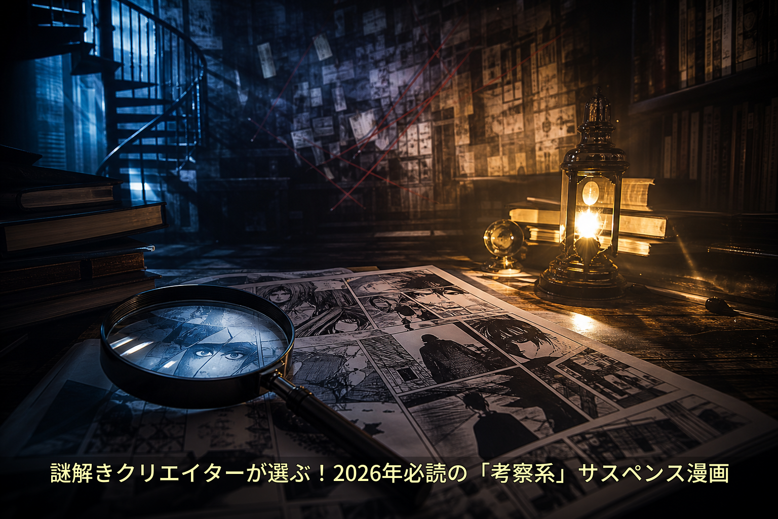 謎解きクリエイターが選ぶ！2026年必読の「考察系」サスペンス漫画