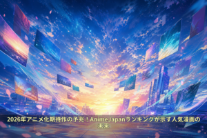 2026年アニメ化期待作の予兆！AnimeJapanランキングが示す人気漫画の未来