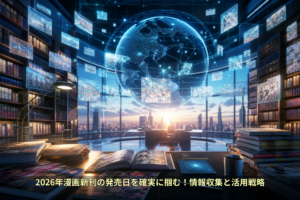 2026年漫画新刊の発売日を確実に掴む！情報収集と活用戦略