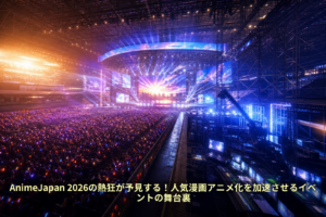 AnimeJapan 2026の熱狂が予見する！人気漫画アニメ化を加速させるイベントの舞台裏