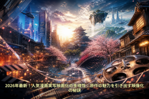 2026年最新！人気漫画実写映画化の多様性：原作の魅力を引き出す映像化の秘訣