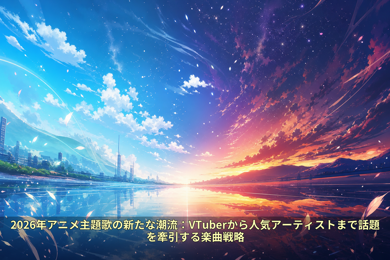 2026年アニメ主題歌の新たな潮流：VTuberから人気アーティストまで話題を牽引する楽曲戦略