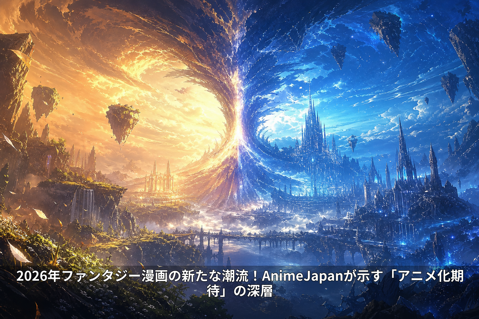 2026年ファンタジー漫画の新たな潮流!AnimeJapanが示す「アニメ化期待」の深層