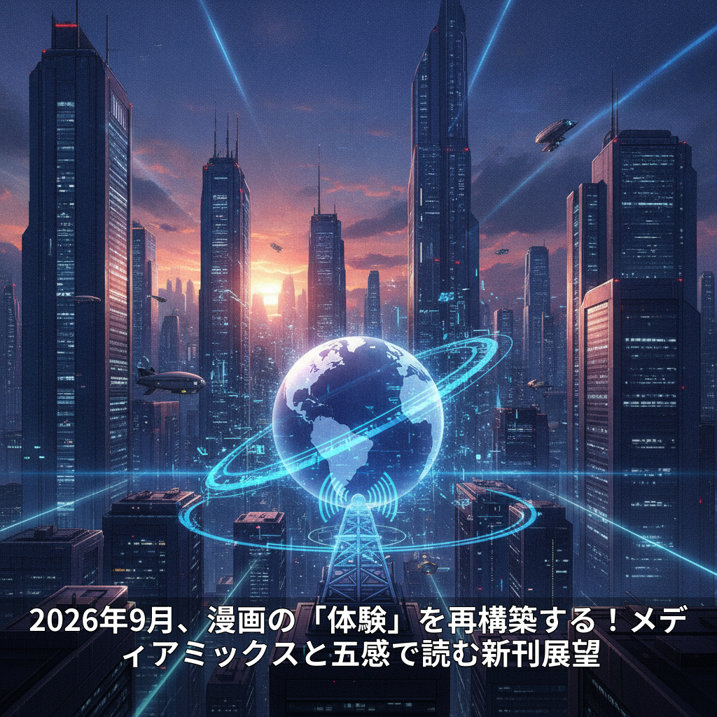 2026年9月、漫画の「体験」を再構築する!メディアミックスと五感で読む新刊展望