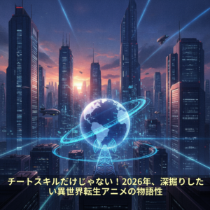 チートスキルだけじゃない！2026年、深掘りしたい異世界転生アニメの物語性
