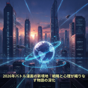 2026年バトル漫画の新境地：戦略と心理が織りなす物語の深化