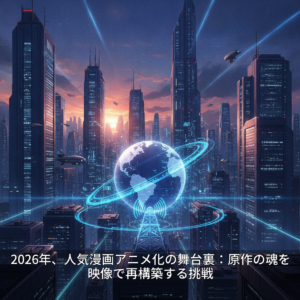 2026年、人気漫画アニメ化の舞台裏：原作の魂を映像で再構築する挑戦