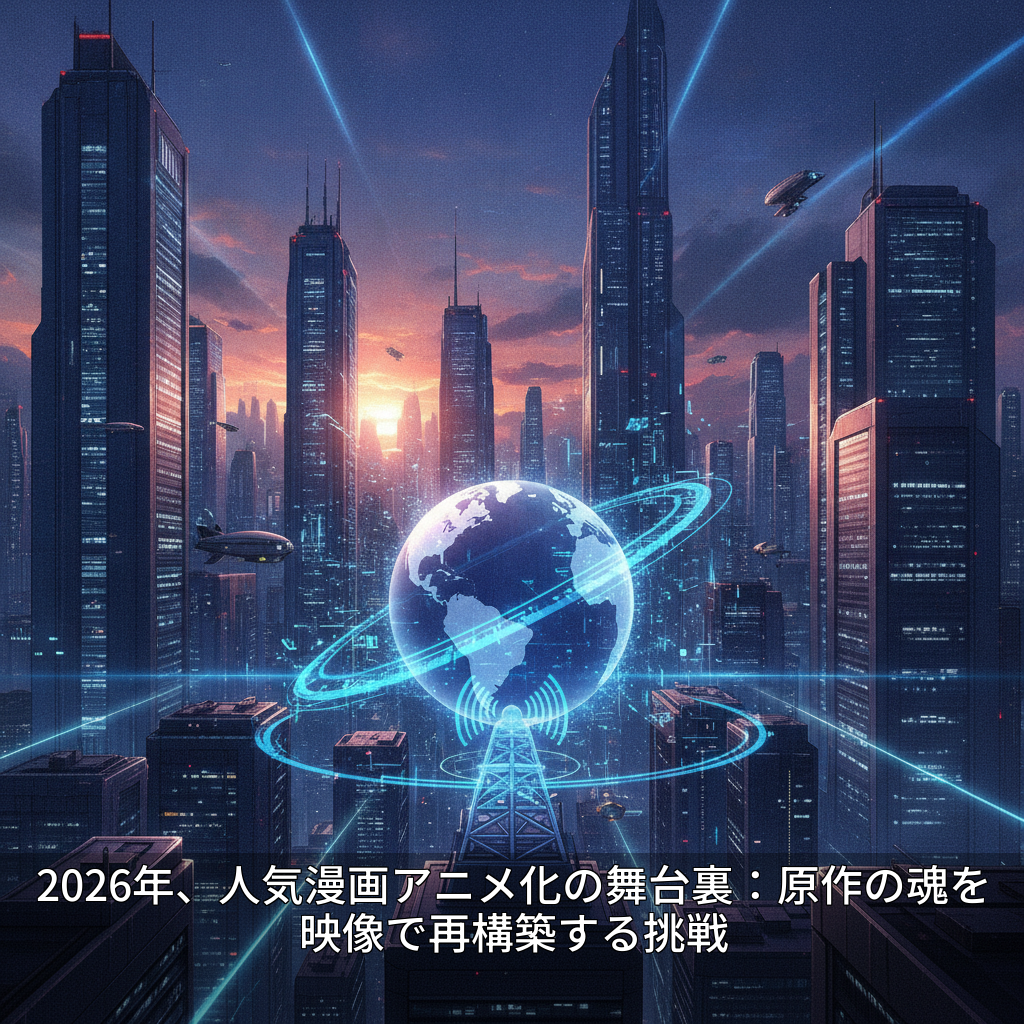 2026年、人気漫画アニメ化の舞台裏：原作の魂を映像で再構築する挑戦