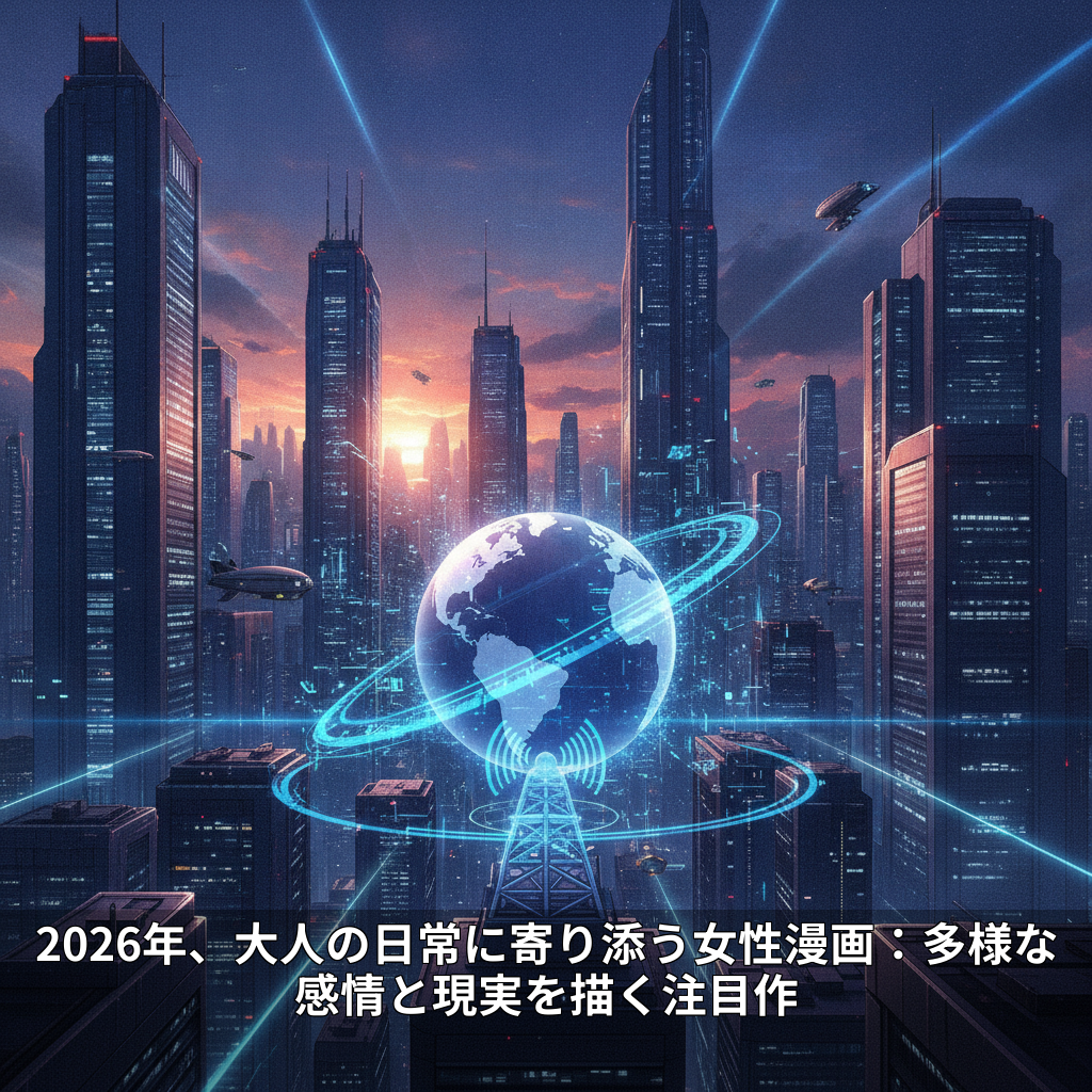 2026年、大人の日常に寄り添う女性漫画：多様な感情と現実を描く注目作