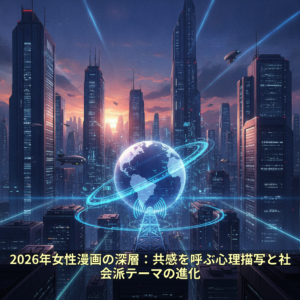 2026年女性漫画の深層：共感を呼ぶ心理描写と社会派テーマの進化