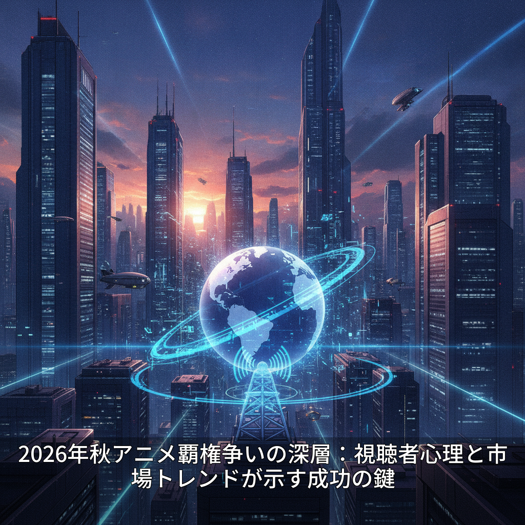 2026年秋アニメ覇権争いの深層：視聴者心理と市場トレンドが示す成功の鍵