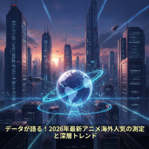 データが語る!2026年最新アニメ海外人気の測定と深層トレンド