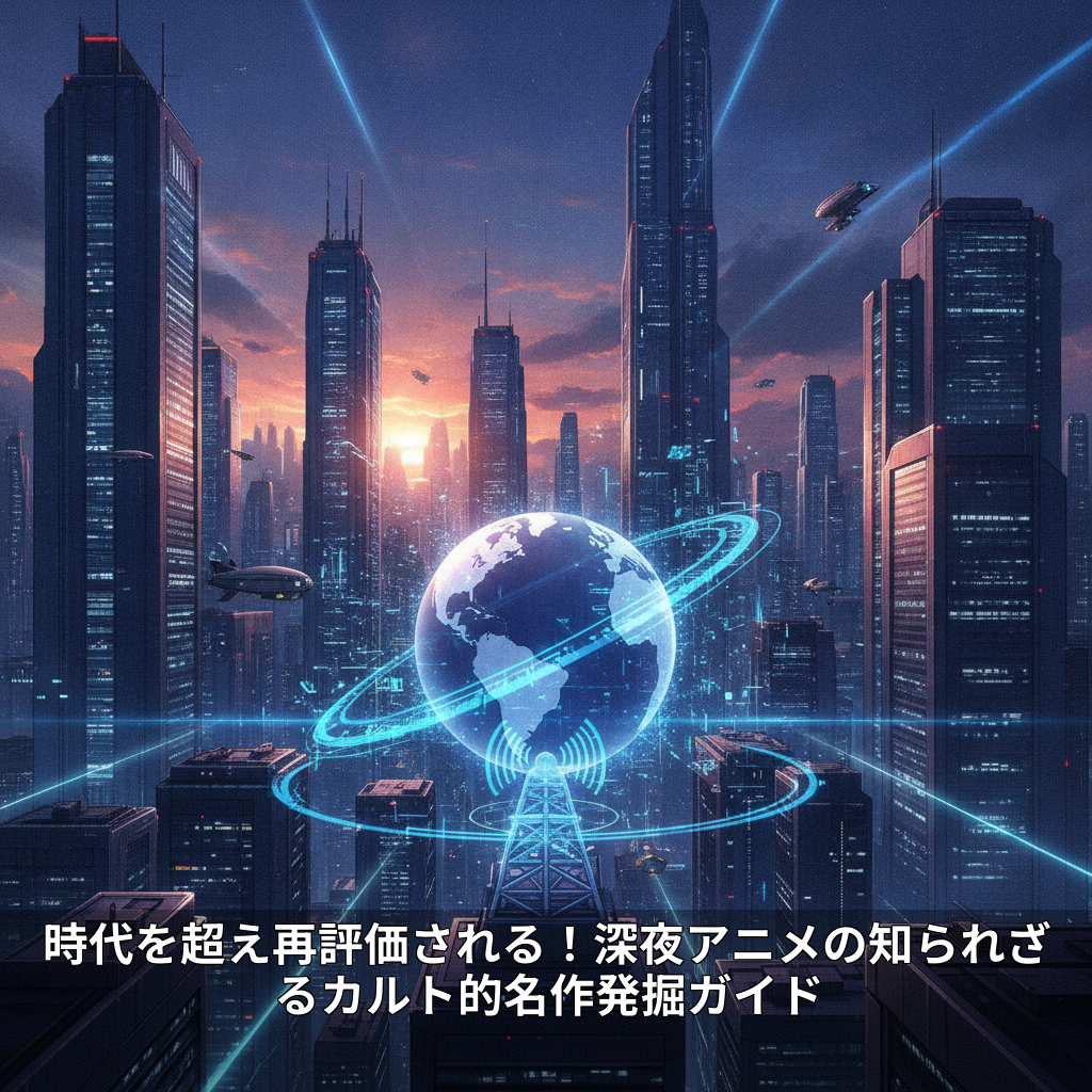 時代を超え再評価される！深夜アニメの知られざるカルト的名作発掘ガイド