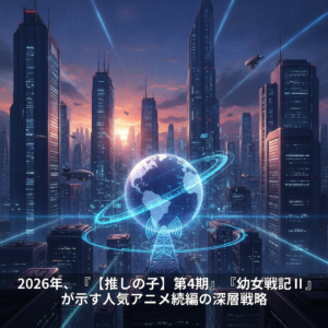 2026年、『【推しの子】第4期』『幼女戦記Ⅱ』が示す人気アニメ続編の深層戦略