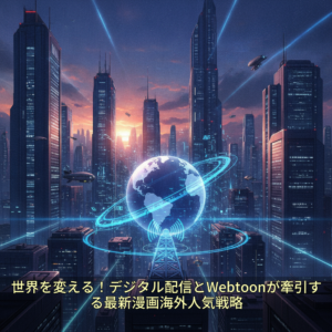 世界を変える!デジタル配信とWebtoonが牽引する最新漫画海外人気戦略