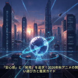 「安心感」と「発見」を追求！2026年秋アニメの賢い選び方と鑑賞ガイド
