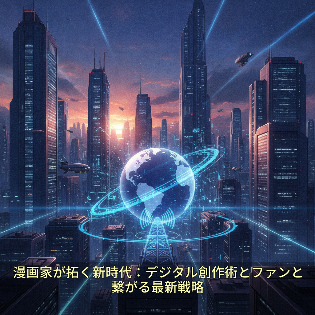 漫画家が拓く新時代：デジタル創作術とファンと繋がる最新戦略