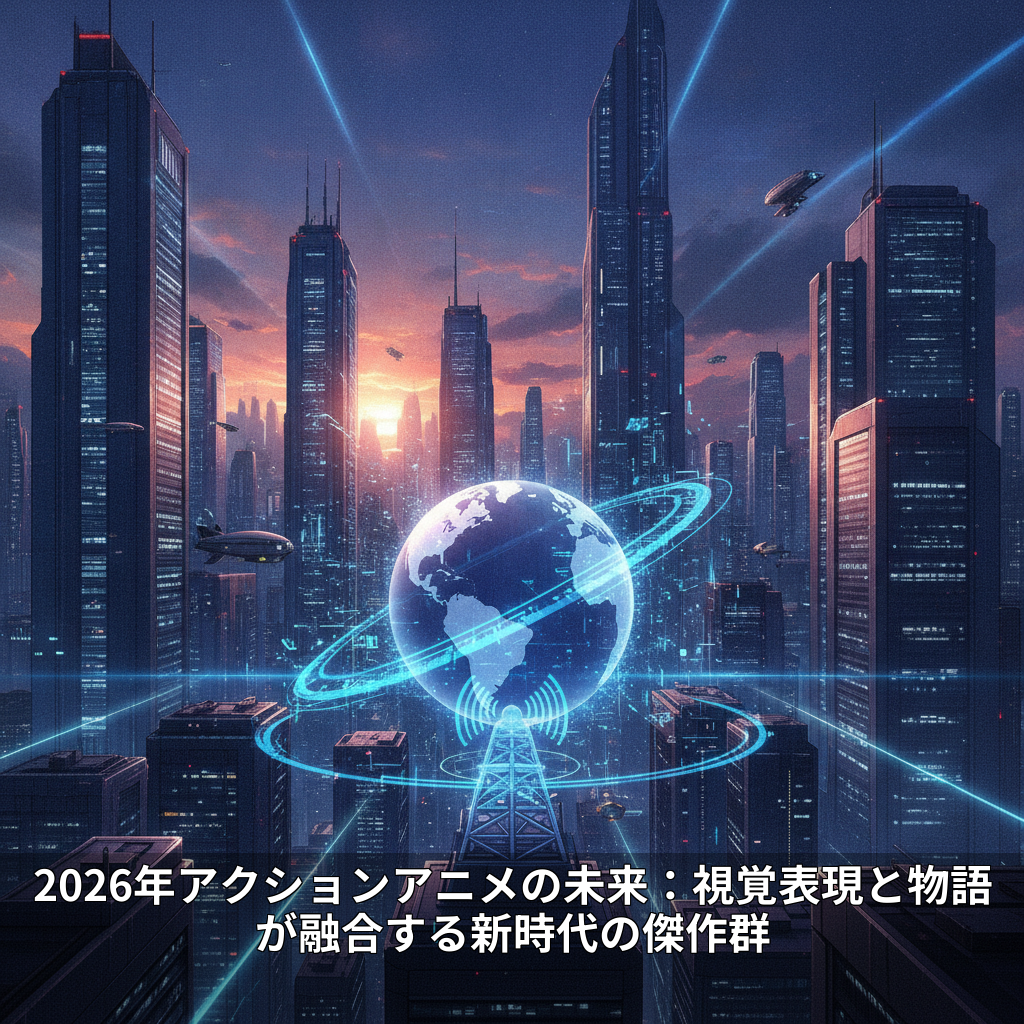 2026年アクションアニメの未来：視覚表現と物語が融合する新時代の傑作群
