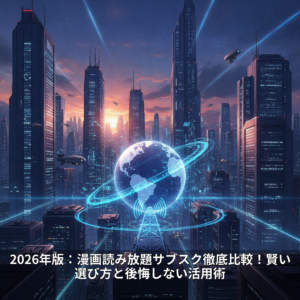 2026年版：漫画読み放題サブスク徹底比較！賢い選び方と後悔しない活用術