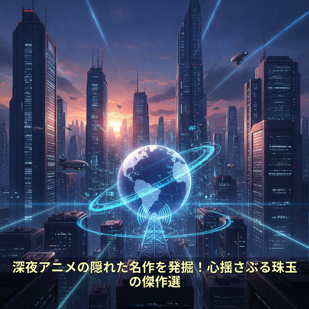 深夜アニメの隠れた名作を発掘！心揺さぶる珠玉の傑作選