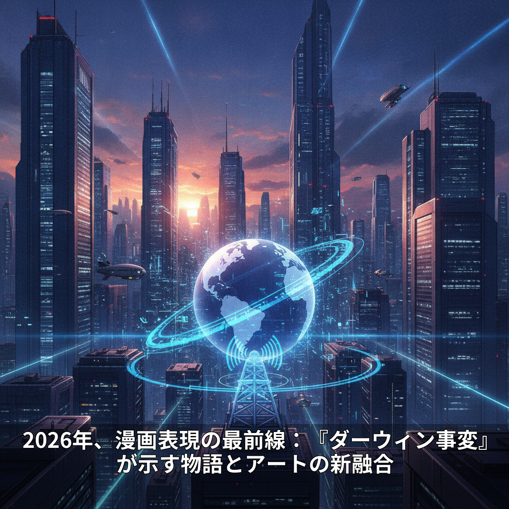 2026年、漫画表現の最前線：『ダーウィン事変』が示す物語とアートの新融合