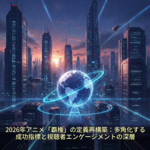 2026年アニメ「覇権」の定義再構築：多角化する成功指標と視聴者エンゲージメントの深層